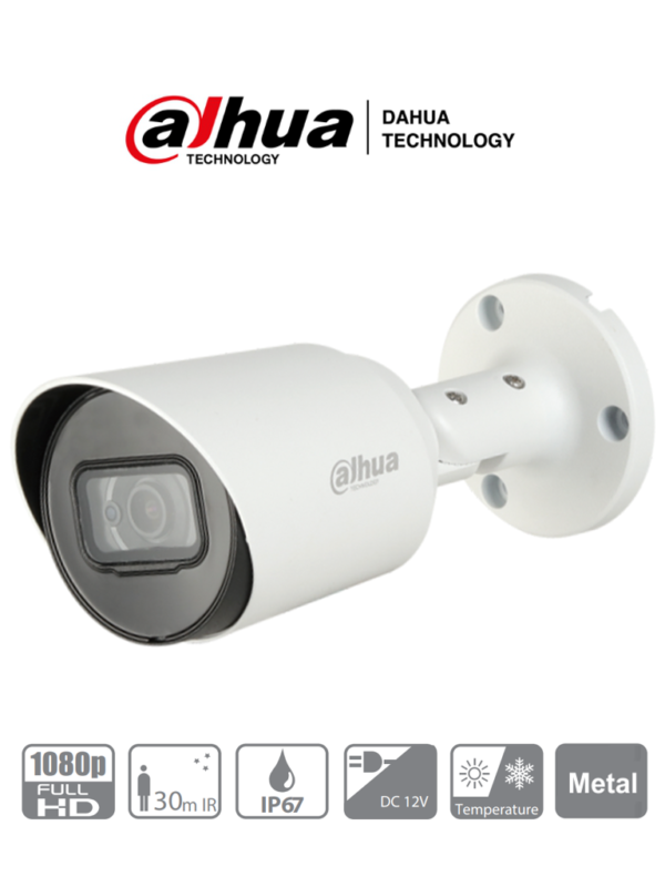 DAHUA HFW1200T-36- Camara Bullet HDCVI 1080p