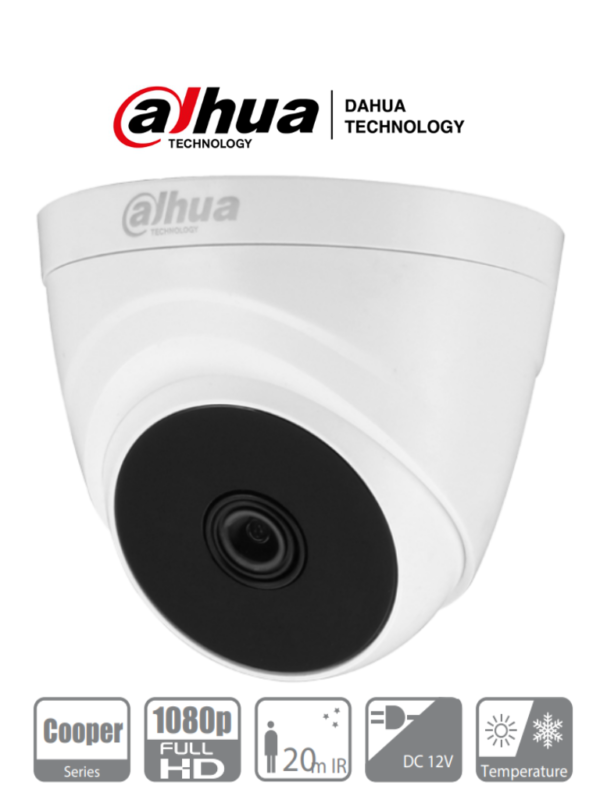 DAHUA COOPER T2A21 - Camara domo HDCVI 1080p