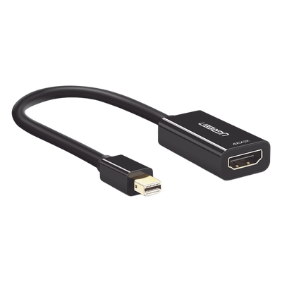 UGREEN Convertidor Mini DisplayPort a HDMI / 4K@30Hz / Thunderbolt / Triple Blindaje Interno – 40360