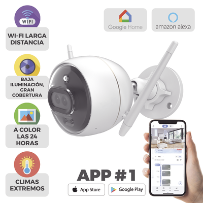 EZVIZ Cámara Bala IP / 2 Megapixel / Doble Lente 2.8 mm / 105° – C3X - Imagen 2