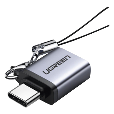 UGREEN Adaptador USB-C 3.1 a USB 3.0 A / OTG / 5 Gbps / Aluminio – 50283