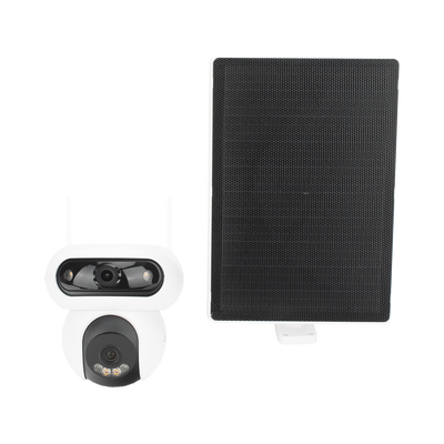EZVIZ Cámara IP Solar / Doble Lente 4MP+4MP / Wi-Fi 6 / 4G LTE – CSHB90X/SP/4G/W - Imagen 3