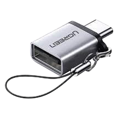 UGREEN Adaptador USB-C 3.1 a USB 3.0 A / OTG / 5 Gbps / Aluminio – 50283 - Imagen 2