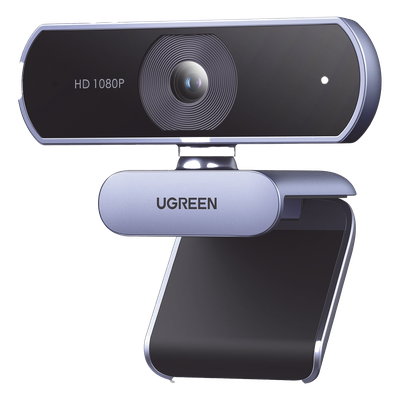 UGREEN Cámara Web USB / Full HD 1080p 30 FPS / Campo de Visión 85° / Micrófonos Duales Omnidireccionales – 15728
